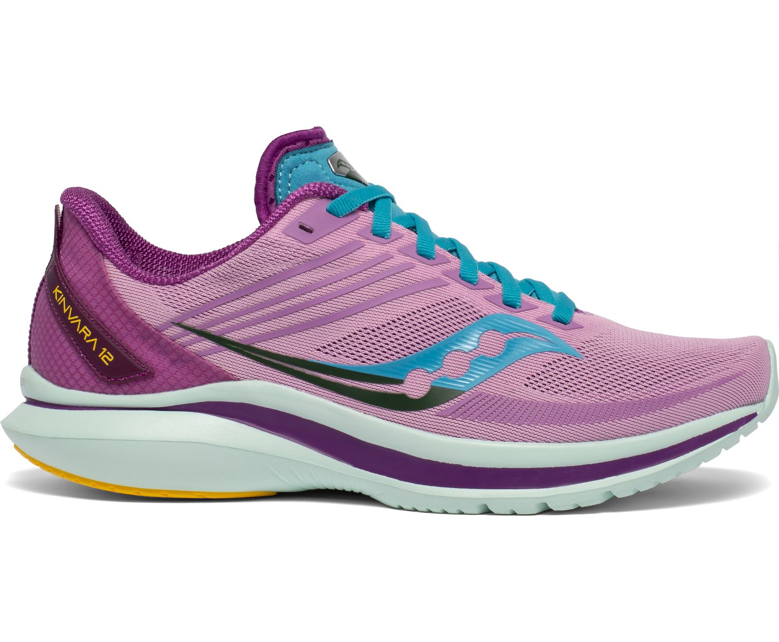 Saucony Kinvara 12 Women\'s Running Shoes Pink / Blue | AU 171GSOL